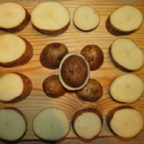 Cut Potatoes